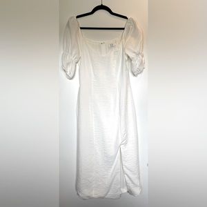 DISSH White Linen Dress size 8